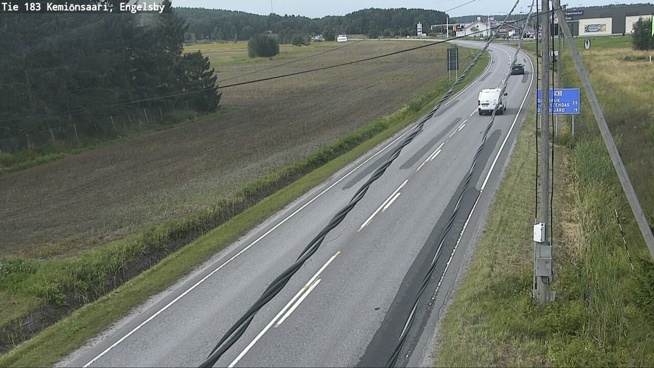 Weather Camera Image Road 183 Kemiönsaari, Engelsby, Kemiönsaari, Varsinais-Suomi