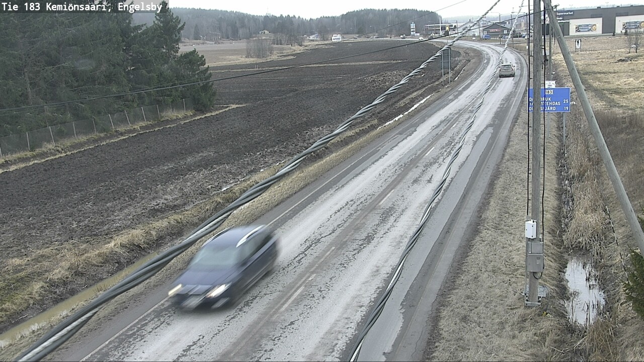 Weather Camera Image Road 183 Kemiönsaari, Engelsby, Kemiönsaari, Varsinais-Suomi
