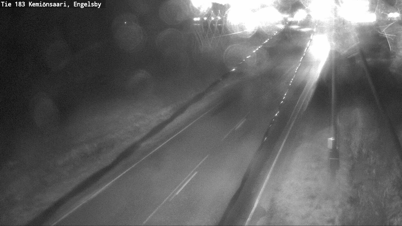 Weather Camera Image Väg 183 Kimito, Engelsby, Kemiönsaari, Varsinais-Suomi