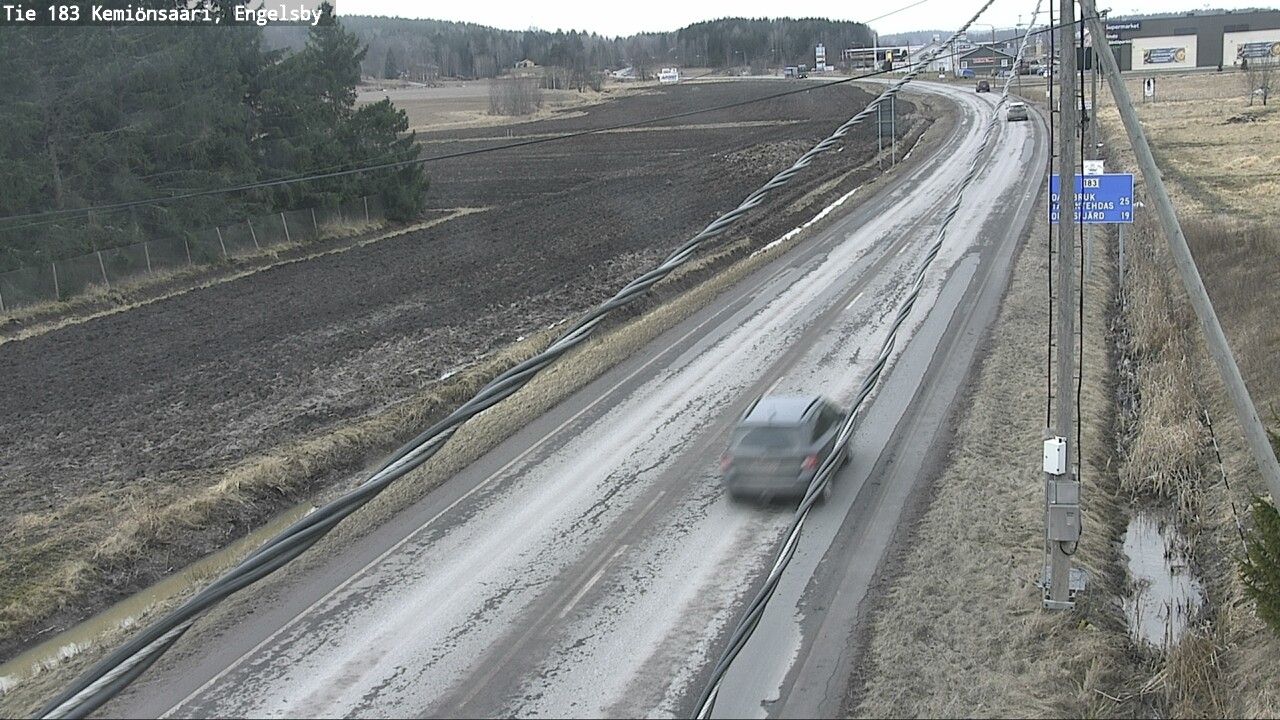 Weather Camera Image Road 183 Kemiönsaari, Engelsby, Kemiönsaari, Varsinais-Suomi