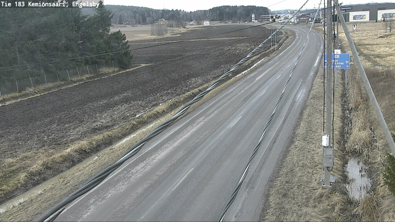 Weather Camera Image Road 183 Kemiönsaari, Engelsby, Kemiönsaari, Varsinais-Suomi