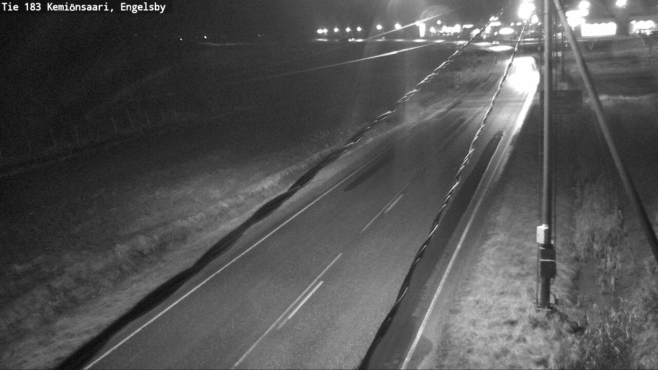 Weather Camera Image Väg 183 Kimito, Engelsby, Kemiönsaari, Varsinais-Suomi