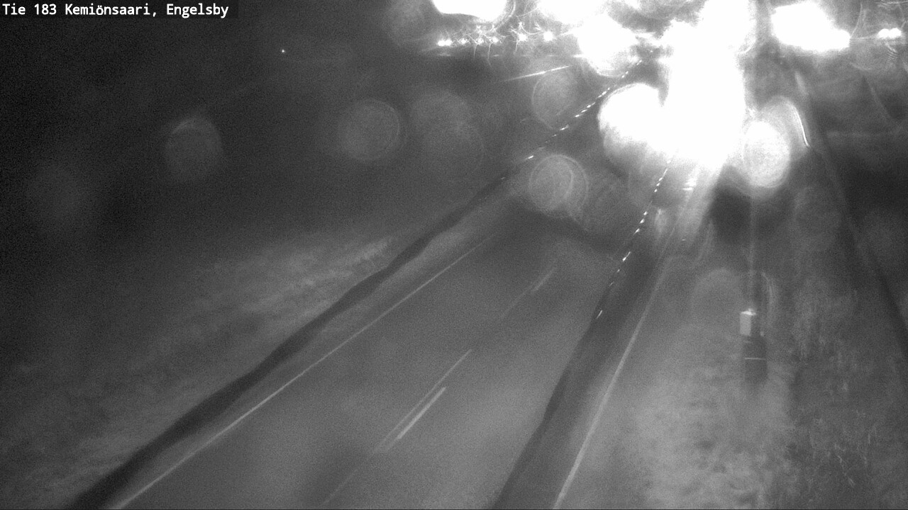 Weather Camera Image Väg 183 Kimito, Engelsby, Kemiönsaari, Varsinais-Suomi