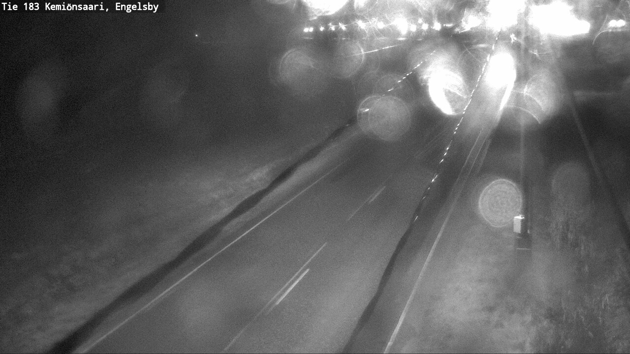 Weather Camera Image Väg 183 Kimito, Engelsby, Kemiönsaari, Varsinais-Suomi