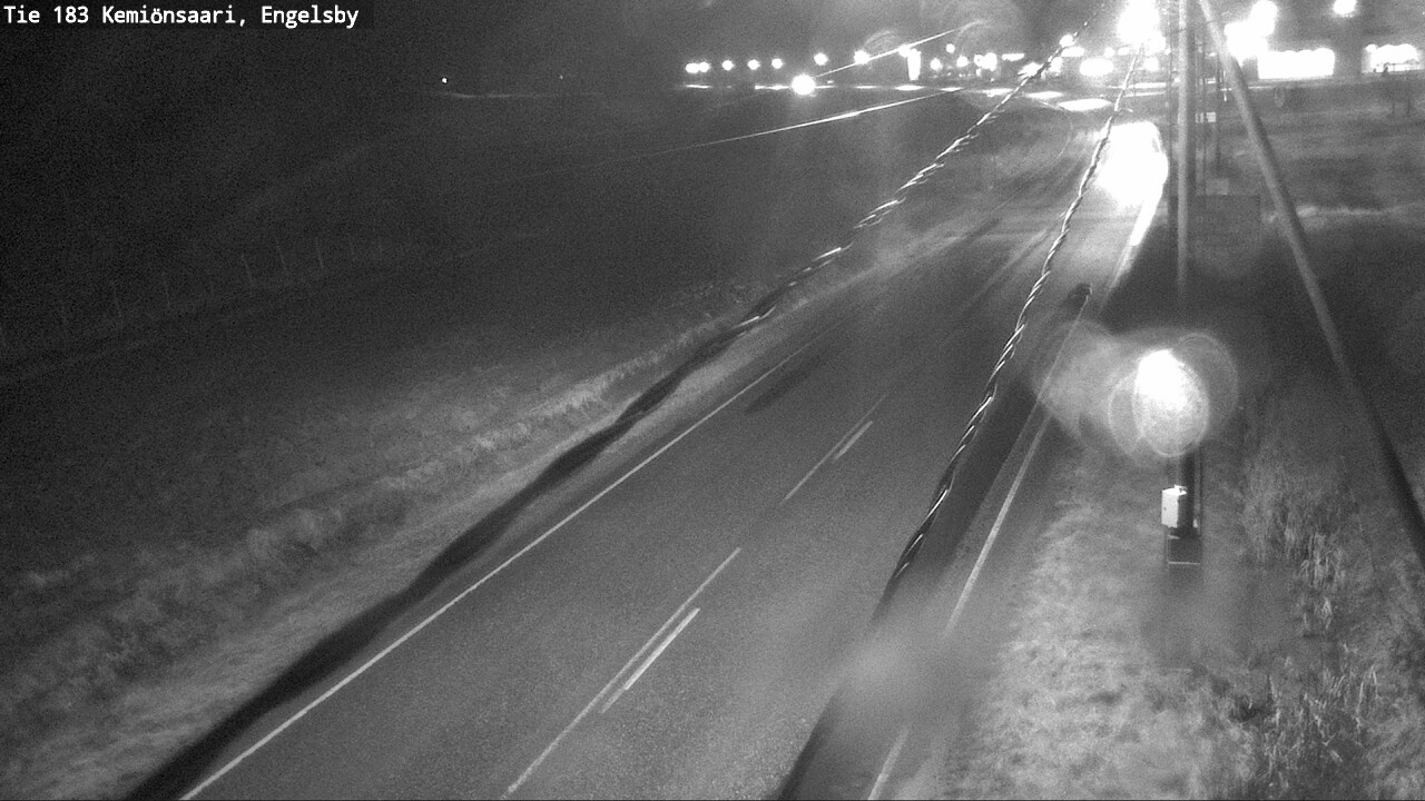 Weather Camera Image Väg 183 Kimito, Engelsby, Kemiönsaari, Varsinais-Suomi