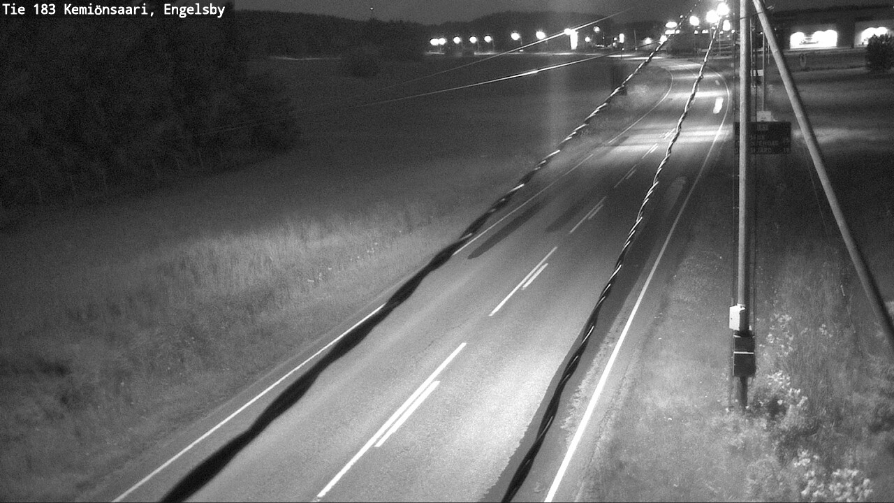 Weather Camera Image Road 183 Kemiönsaari, Engelsby, Kemiönsaari, Varsinais-Suomi