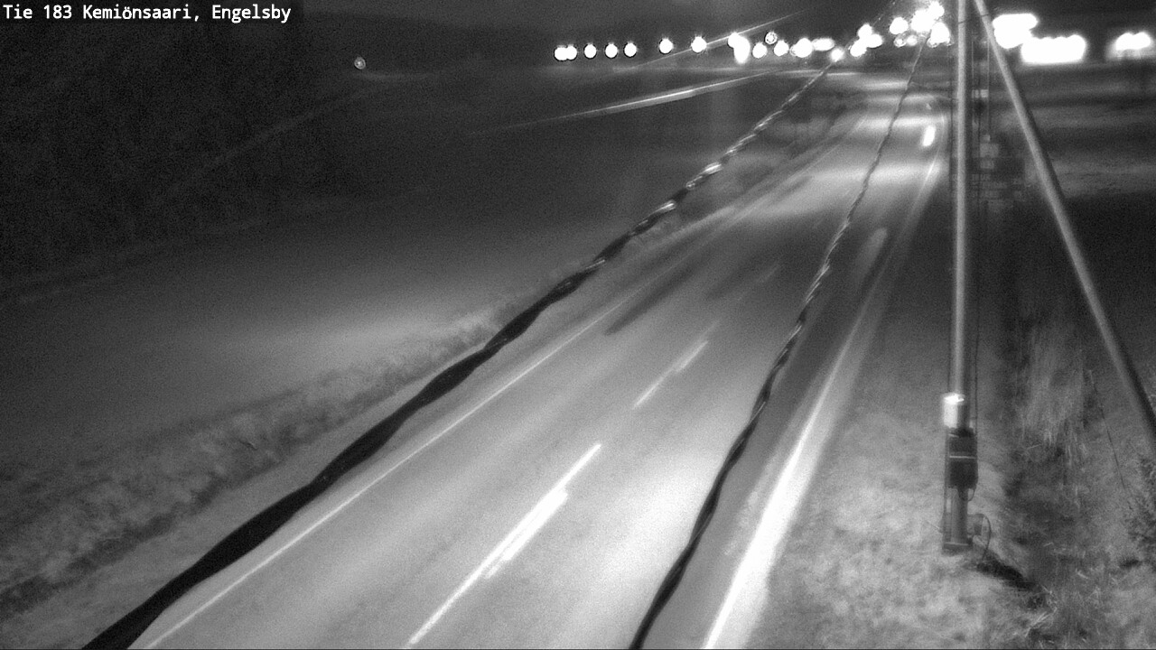 Weather Camera Image Väg 183 Kimito, Engelsby, Kemiönsaari, Varsinais-Suomi