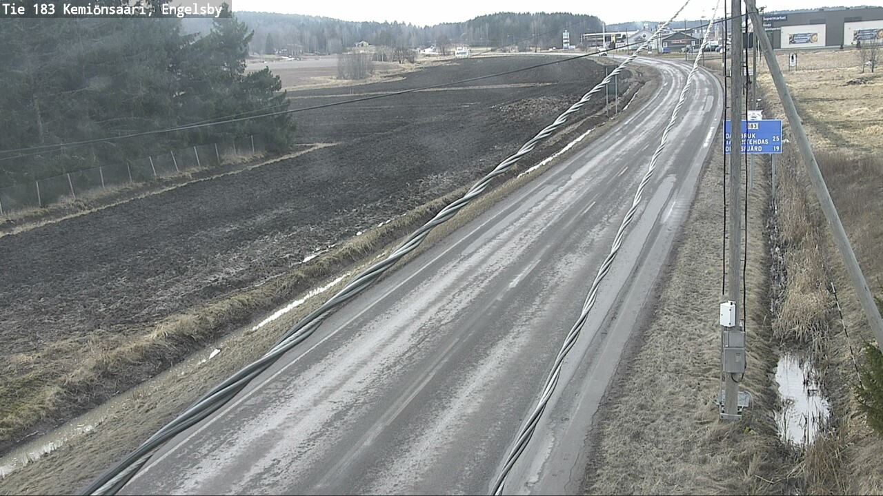 Weather Camera Image Road 183 Kemiönsaari, Engelsby, Kemiönsaari, Varsinais-Suomi