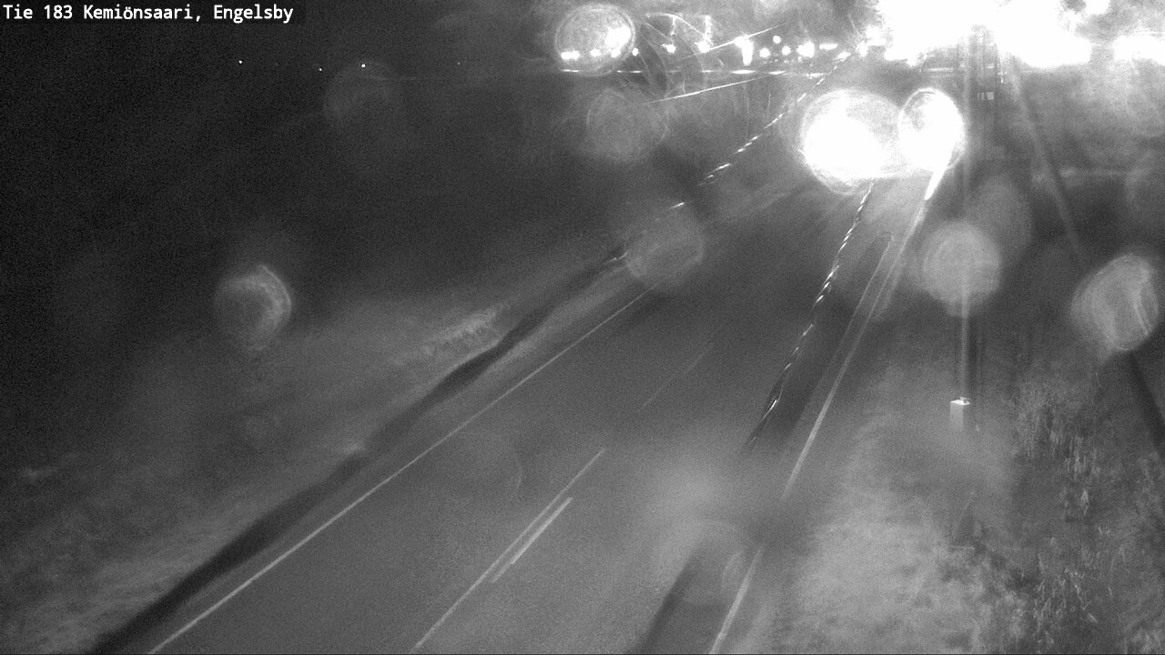 Weather Camera Image Väg 183 Kimito, Engelsby, Kemiönsaari, Varsinais-Suomi