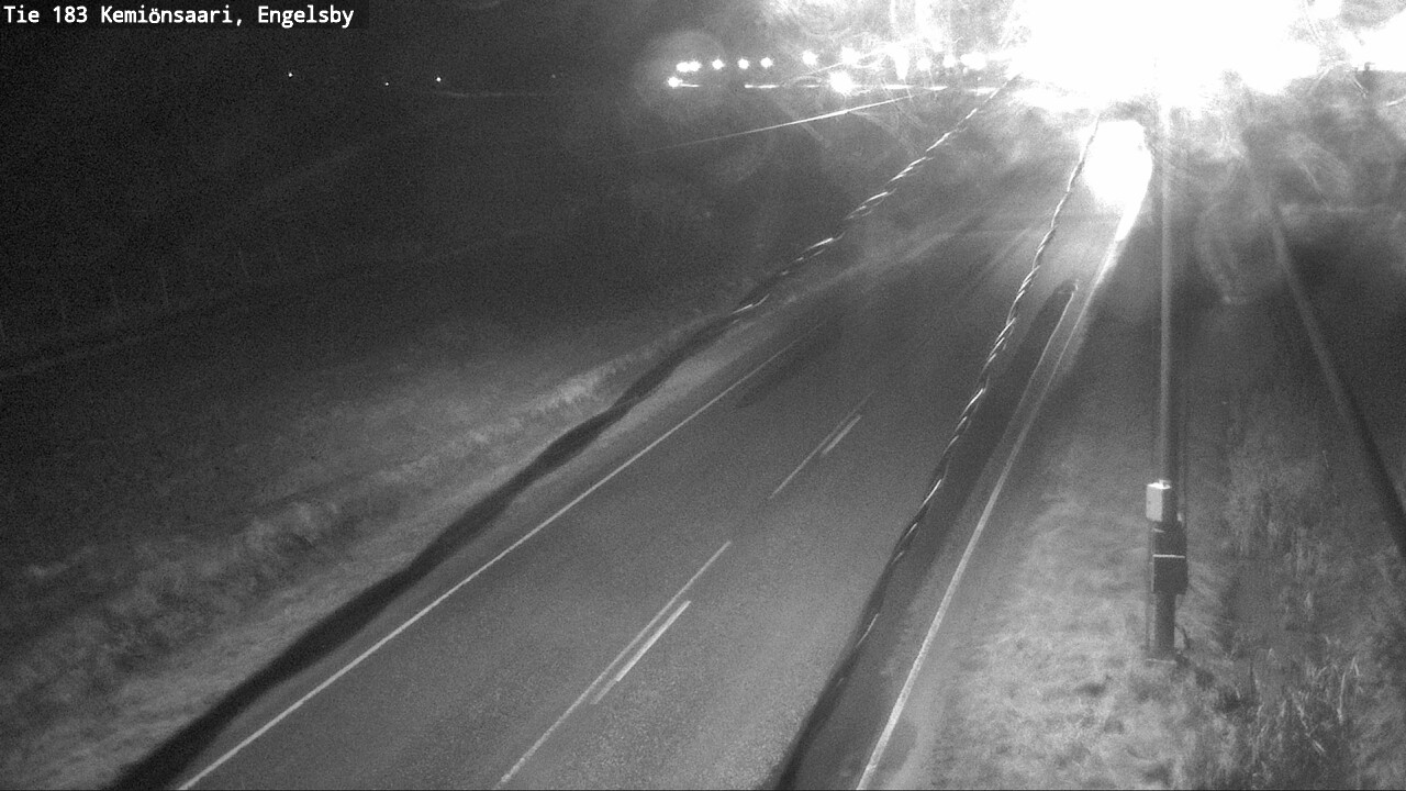 Weather Camera Image Väg 183 Kimito, Engelsby, Kemiönsaari, Varsinais-Suomi