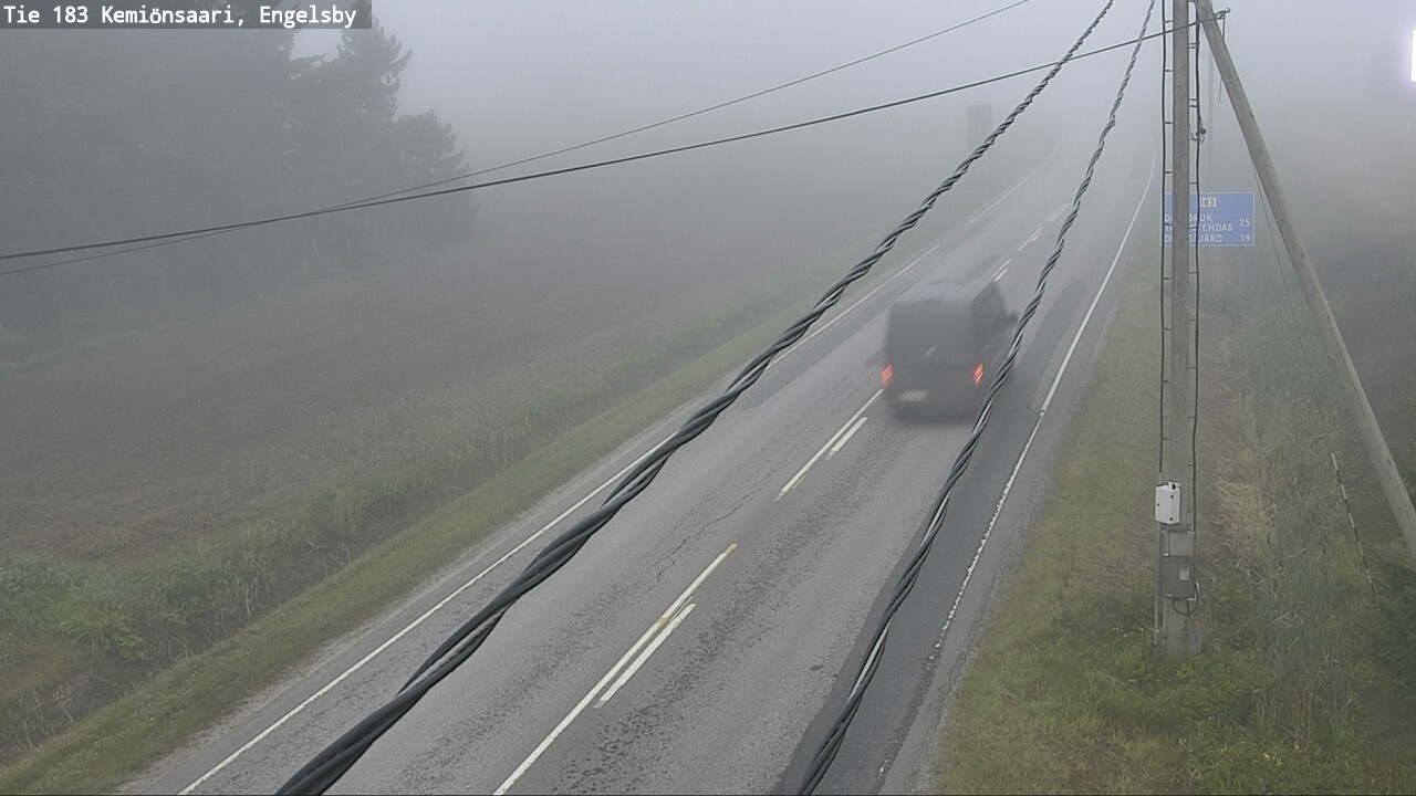 Weather Camera Image Road 183 Kemiönsaari, Engelsby, Kemiönsaari, Varsinais-Suomi