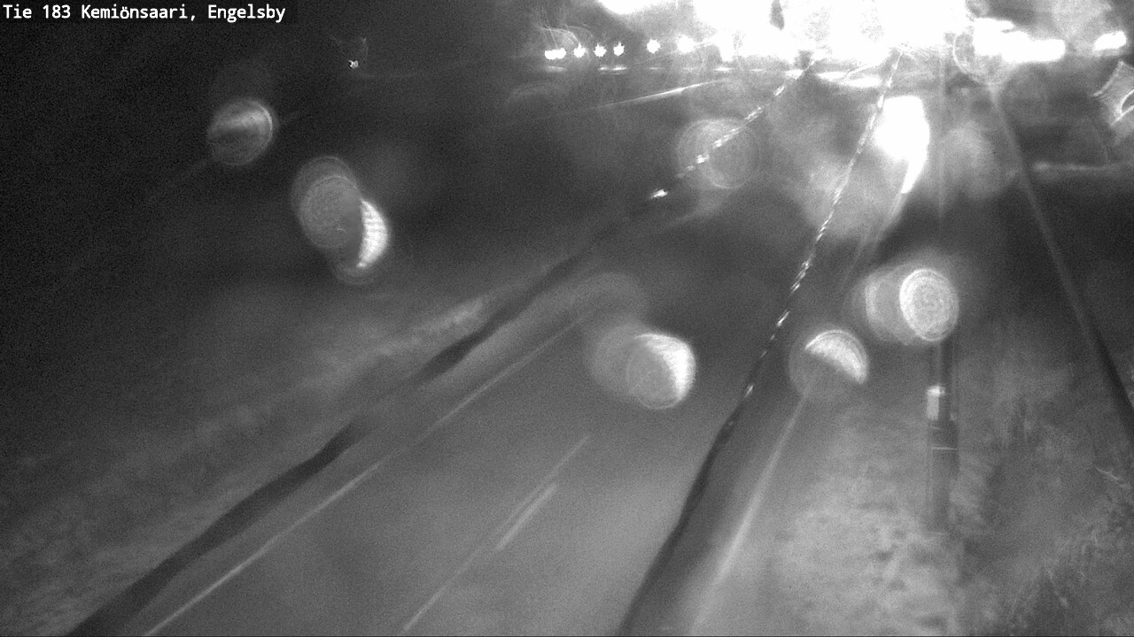 Weather Camera Image Väg 183 Kimito, Engelsby, Kemiönsaari, Varsinais-Suomi