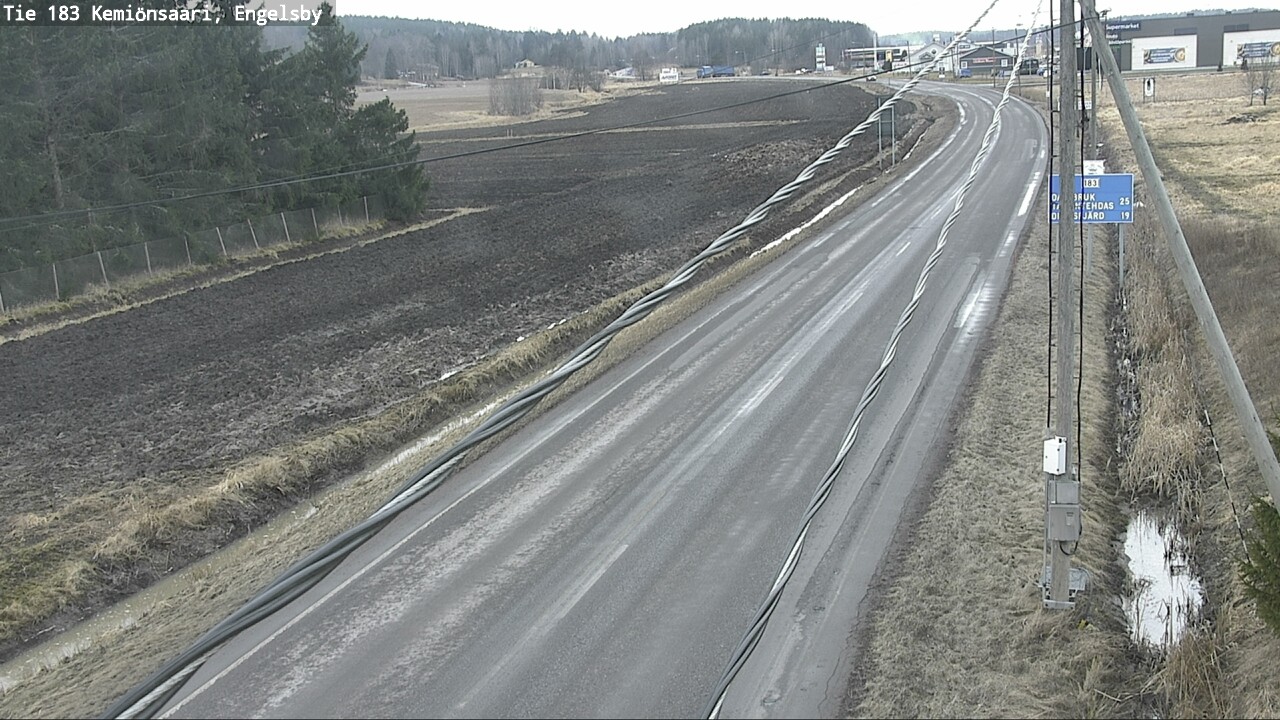 Weather Camera Image Road 183 Kemiönsaari, Engelsby, Kemiönsaari, Varsinais-Suomi