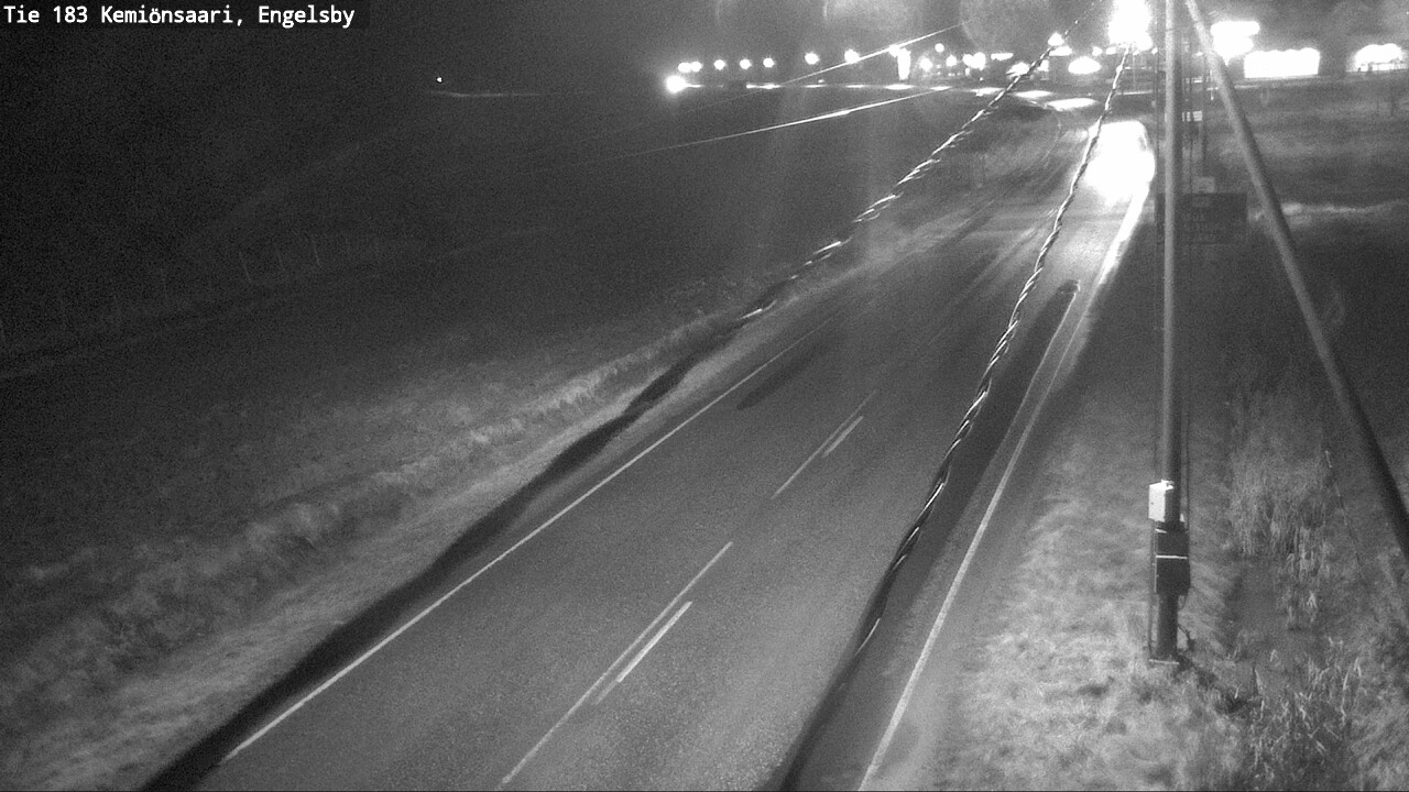 Weather Camera Image Väg 183 Kimito, Engelsby, Kemiönsaari, Varsinais-Suomi