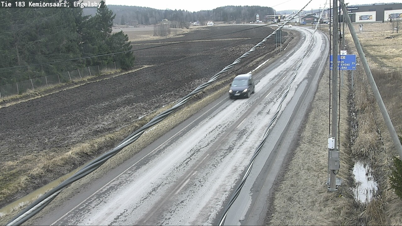Weather Camera Image Road 183 Kemiönsaari, Engelsby, Kemiönsaari, Varsinais-Suomi