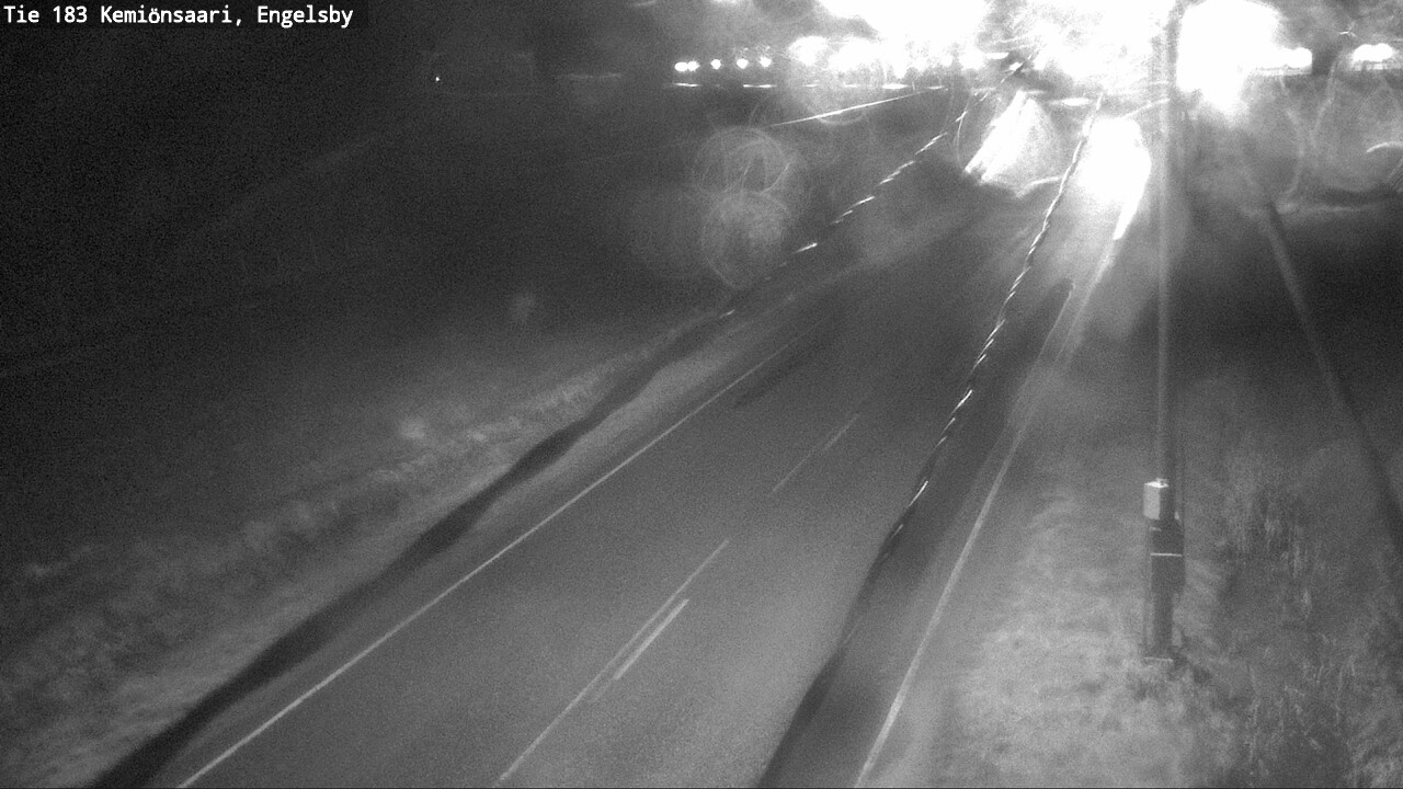 Weather Camera Image Väg 183 Kimito, Engelsby, Kemiönsaari, Varsinais-Suomi