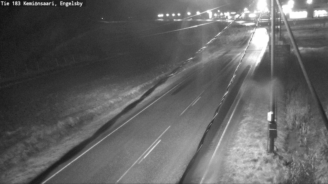 Weather Camera Image Väg 183 Kimito, Engelsby, Kemiönsaari, Varsinais-Suomi