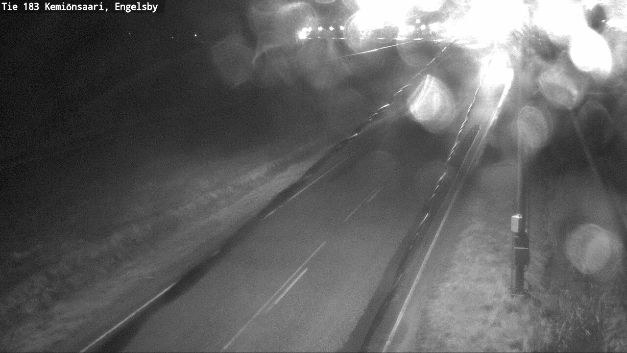 Weather Camera Image Väg 183 Kimito, Engelsby, Kemiönsaari, Varsinais-Suomi