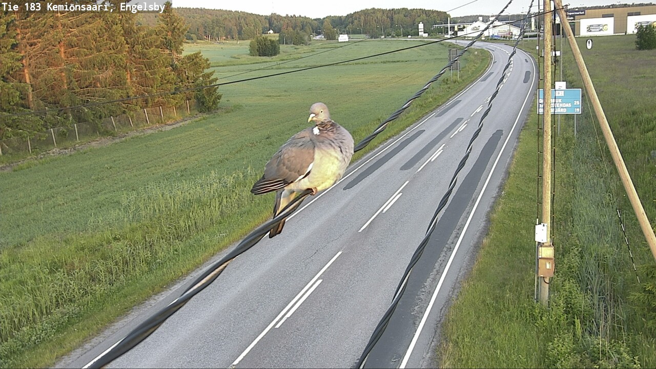 Weather Camera Image Road 183 Kemiönsaari, Engelsby, Kemiönsaari, Varsinais-Suomi