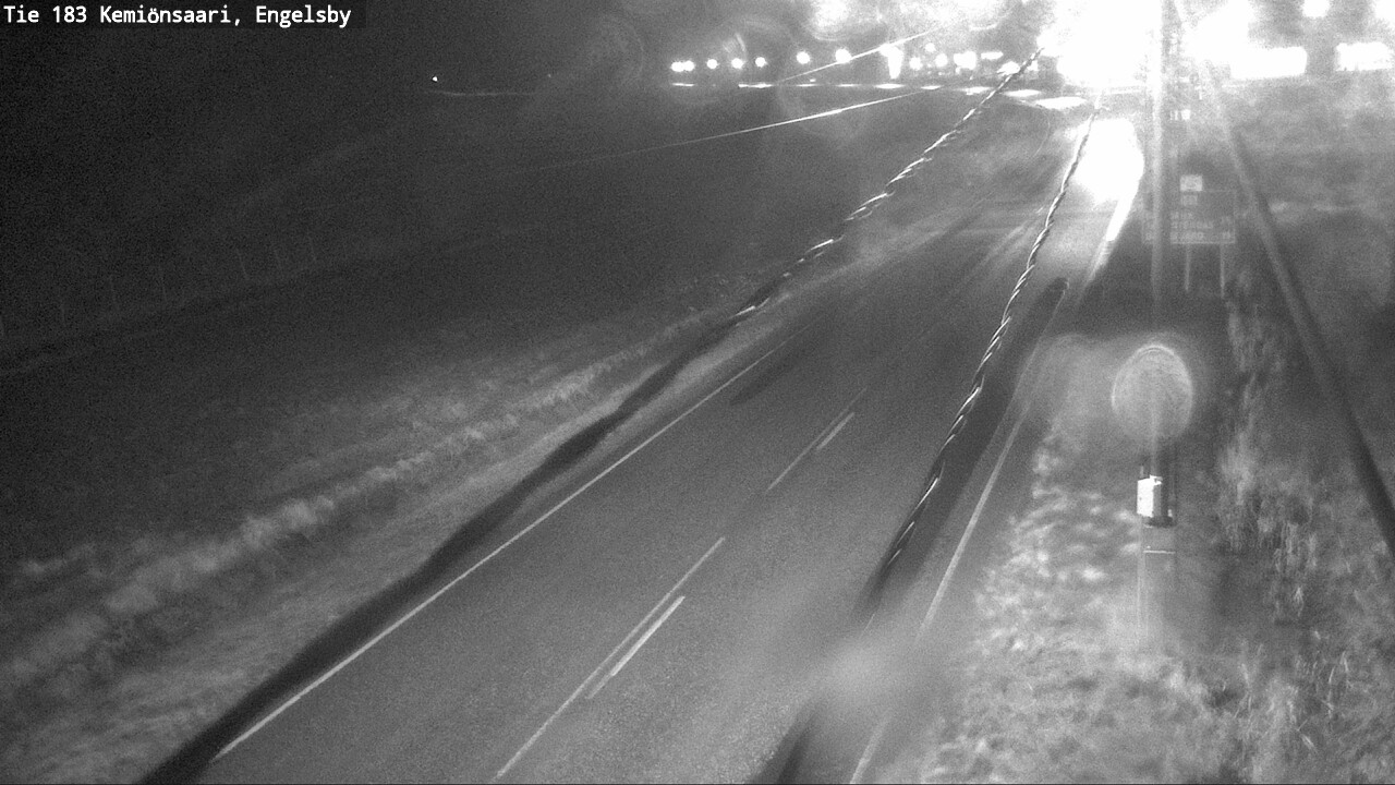 Weather Camera Image Väg 183 Kimito, Engelsby, Kemiönsaari, Varsinais-Suomi