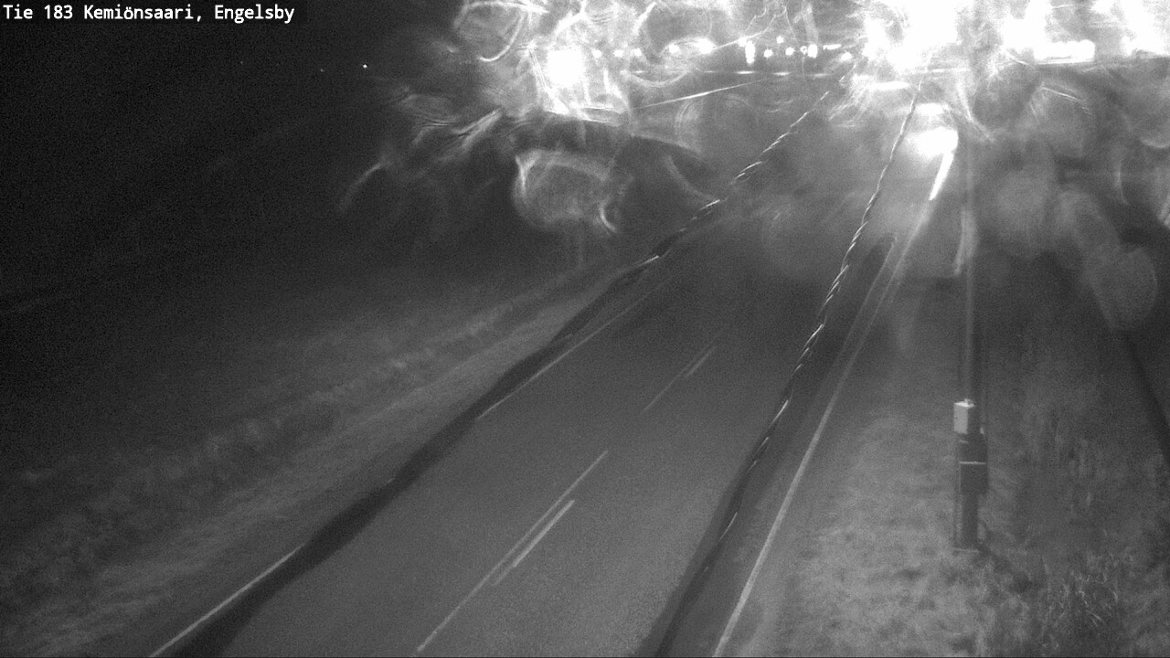 Weather Camera Image Väg 183 Kimito, Engelsby, Kemiönsaari, Varsinais-Suomi