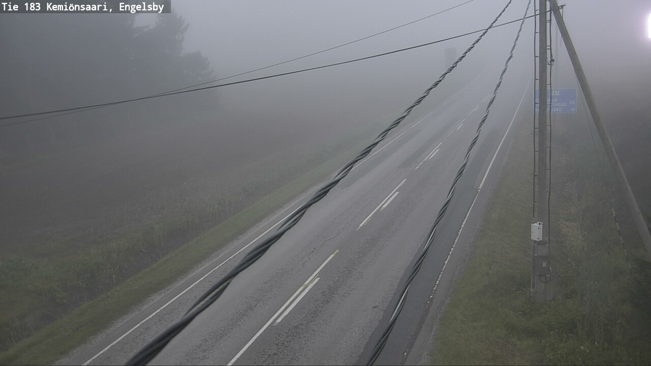 Weather Camera Image Road 183 Kemiönsaari, Engelsby, Kemiönsaari, Varsinais-Suomi