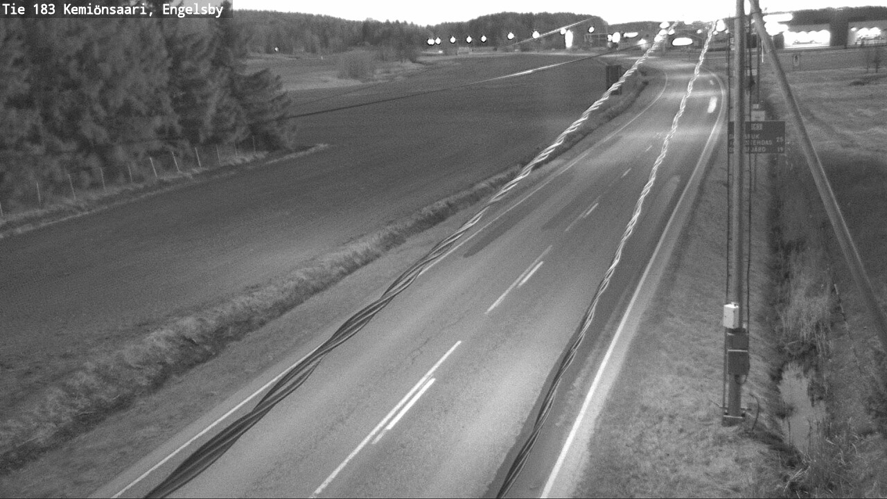 Weather Camera Image Road 183 Kemiönsaari, Engelsby, Kemiönsaari, Varsinais-Suomi