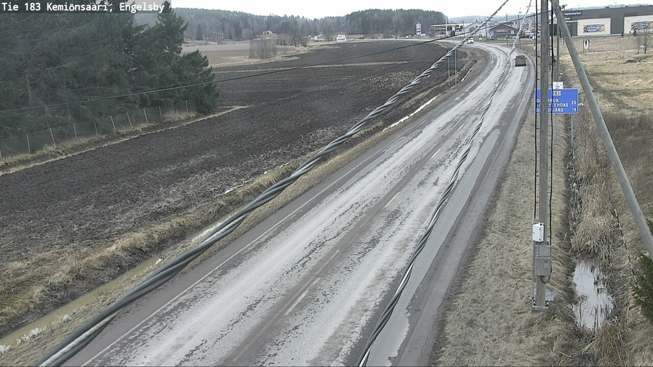 Weather Camera Image Road 183 Kemiönsaari, Engelsby, Kemiönsaari, Varsinais-Suomi