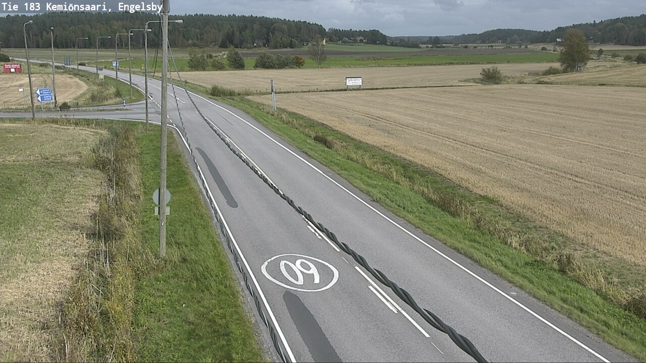 Weather Camera Image Road 183 Kemiönsaari, Engelsby, Kemiönsaari, Varsinais-Suomi