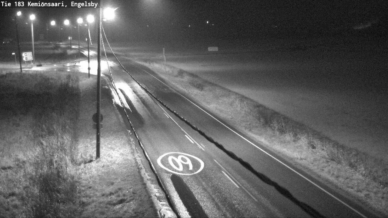 Weather Camera Image Väg 183 Kimito, Engelsby, Kemiönsaari, Varsinais-Suomi