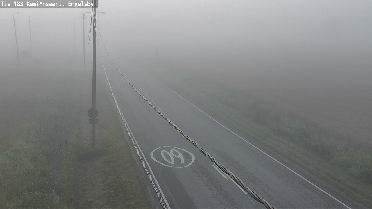 Weather Camera Image Road 183 Kemiönsaari, Engelsby, Kemiönsaari, Varsinais-Suomi
