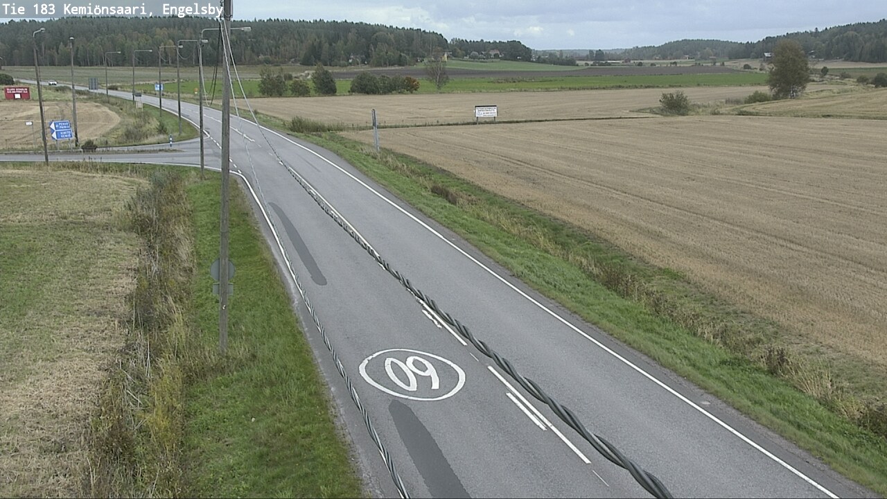 Weather Camera Image Road 183 Kemiönsaari, Engelsby, Kemiönsaari, Varsinais-Suomi