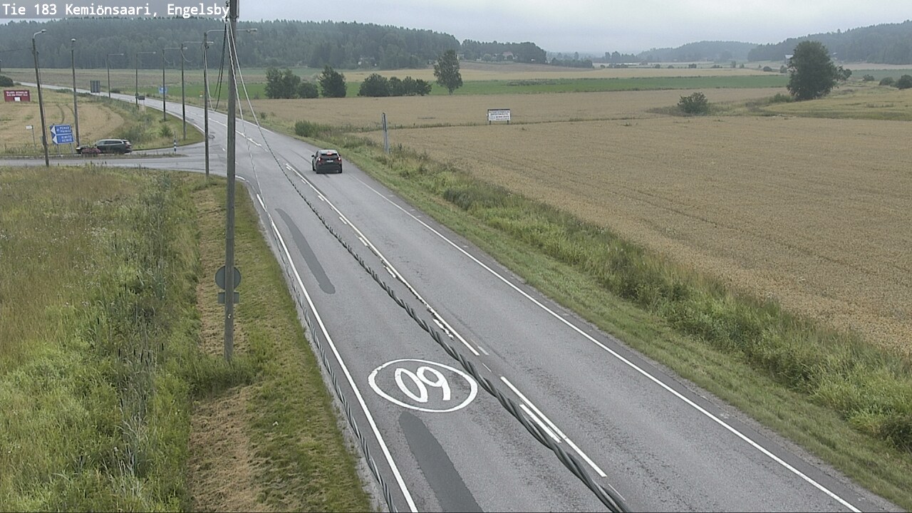 Weather Camera Image Road 183 Kemiönsaari, Engelsby, Kemiönsaari, Varsinais-Suomi
