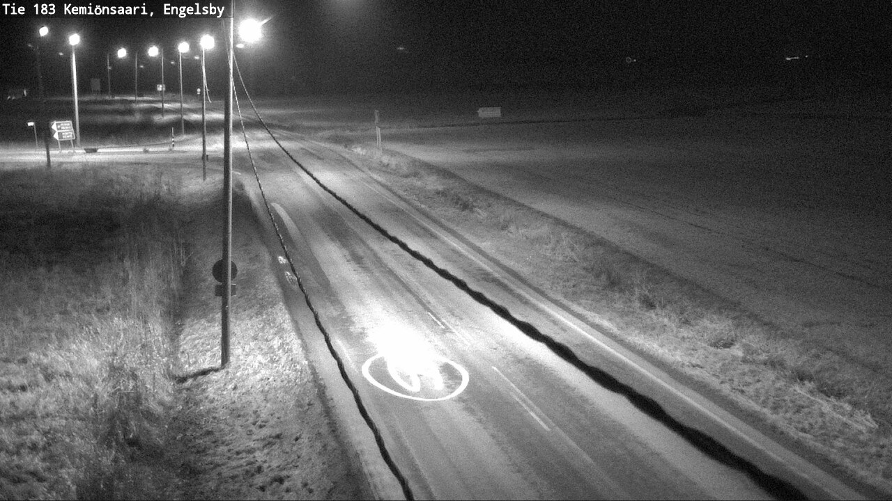 Weather Camera Image Väg 183 Kimito, Engelsby, Kemiönsaari, Varsinais-Suomi