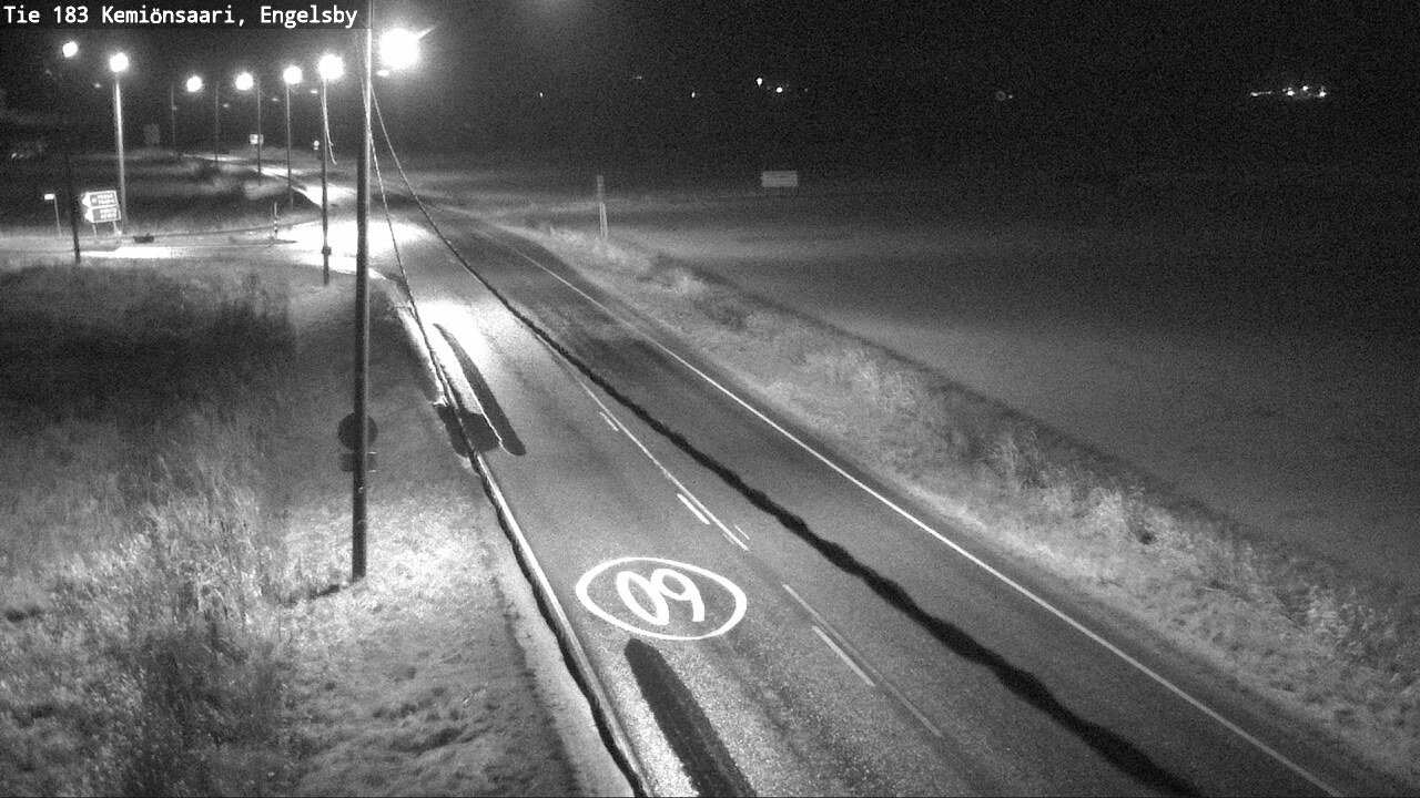 Weather Camera Image Väg 183 Kimito, Engelsby, Kemiönsaari, Varsinais-Suomi