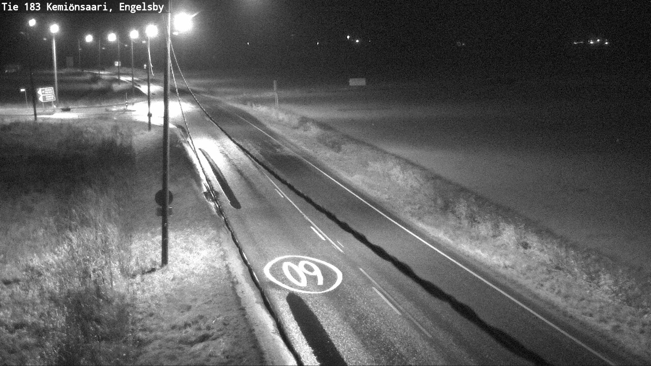 Weather Camera Image Väg 183 Kimito, Engelsby, Kemiönsaari, Varsinais-Suomi