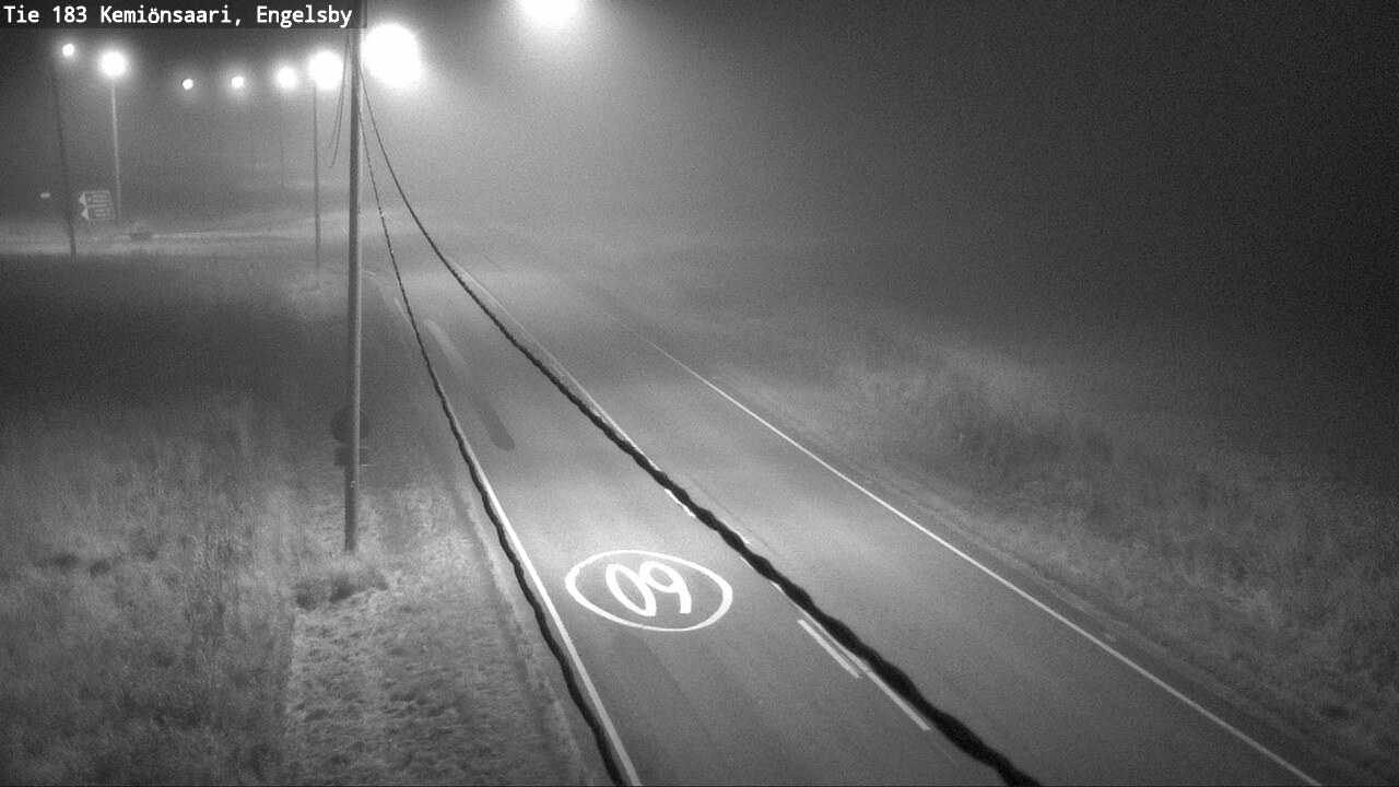 Weather Camera Image Road 183 Kemiönsaari, Engelsby, Kemiönsaari, Varsinais-Suomi