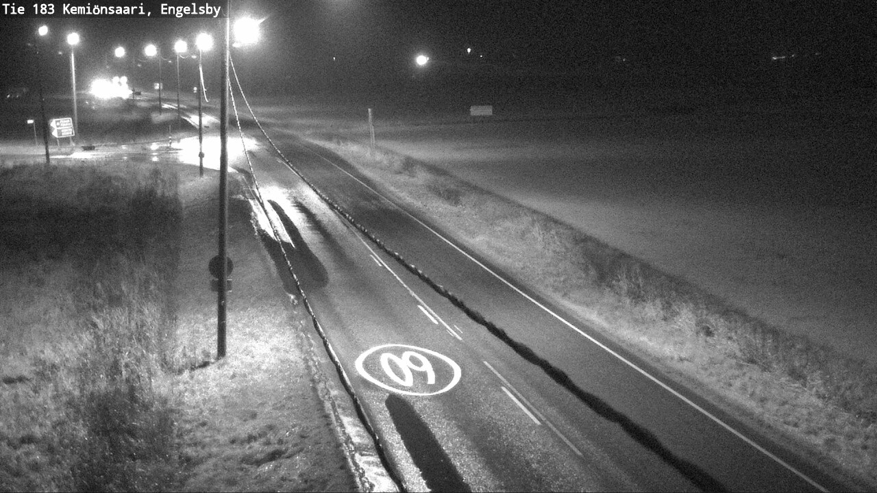Weather Camera Image Väg 183 Kimito, Engelsby, Kemiönsaari, Varsinais-Suomi