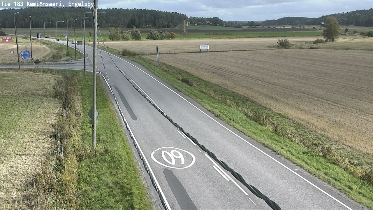 Weather Camera Image Road 183 Kemiönsaari, Engelsby, Kemiönsaari, Varsinais-Suomi
