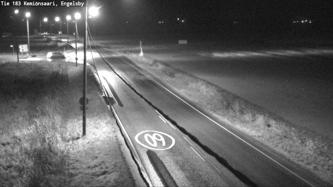 Weather Camera Image Väg 183 Kimito, Engelsby, Kemiönsaari, Varsinais-Suomi