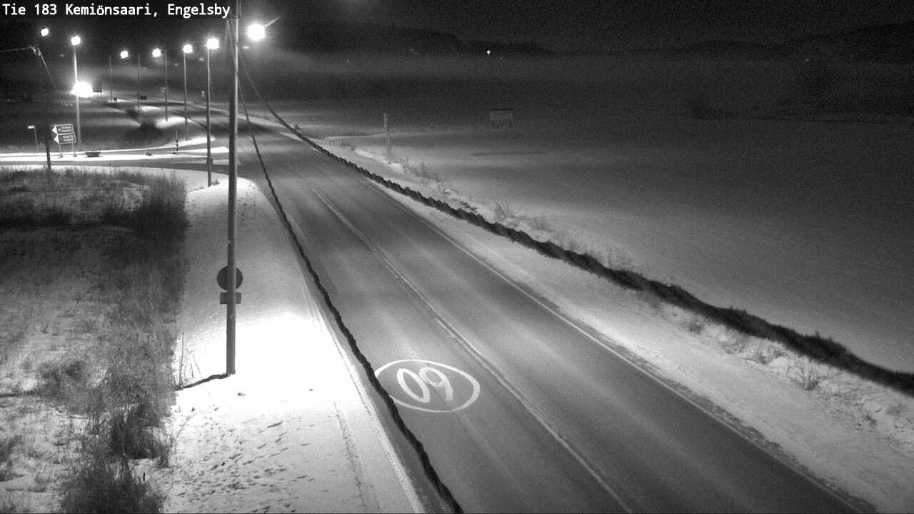 Weather Camera Image Väg 183 Kimito, Engelsby, Kemiönsaari, Varsinais-Suomi