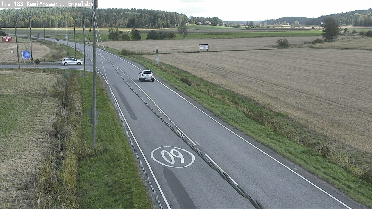 Weather Camera Image Road 183 Kemiönsaari, Engelsby, Kemiönsaari, Varsinais-Suomi