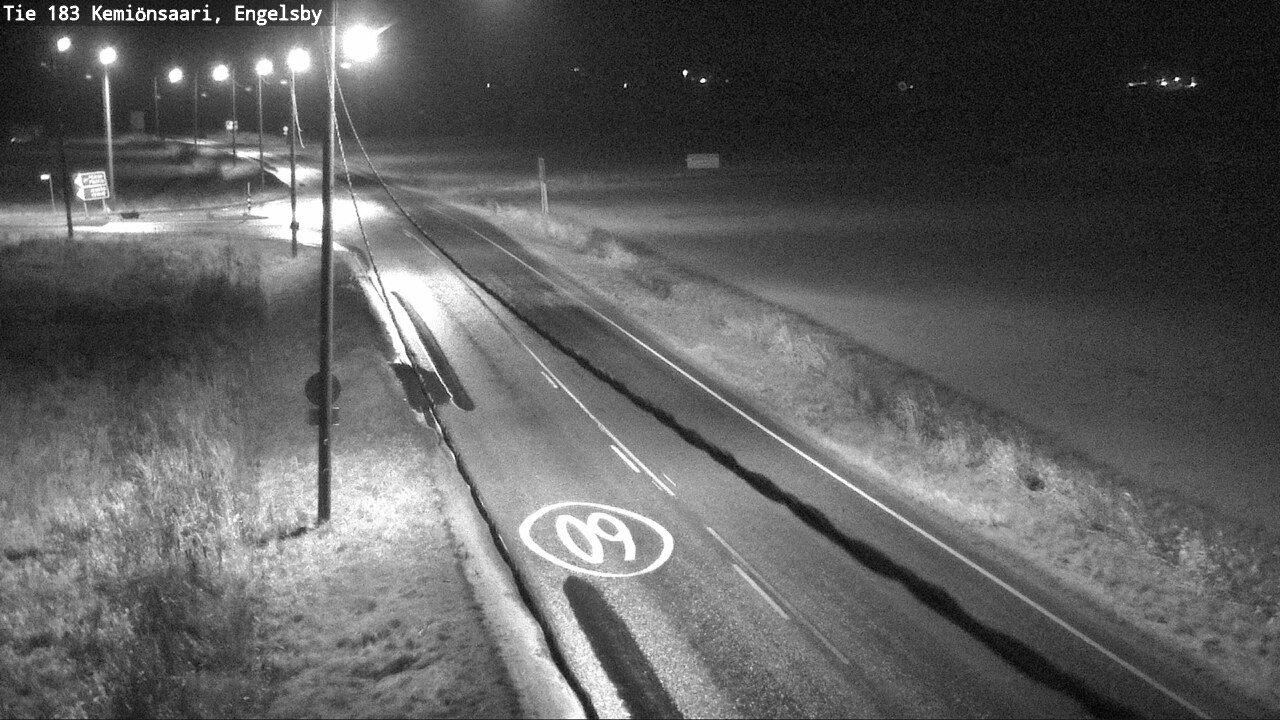 Weather Camera Image Väg 183 Kimito, Engelsby, Kemiönsaari, Varsinais-Suomi