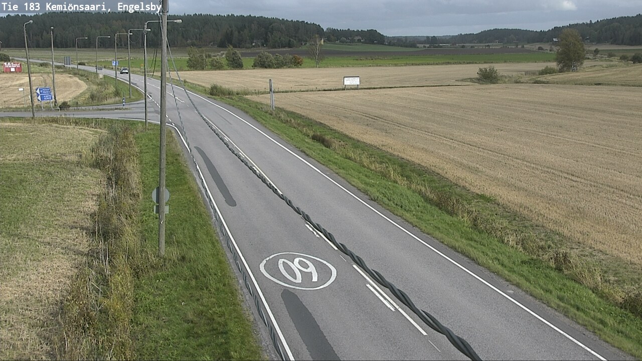 Weather Camera Image Road 183 Kemiönsaari, Engelsby, Kemiönsaari, Varsinais-Suomi