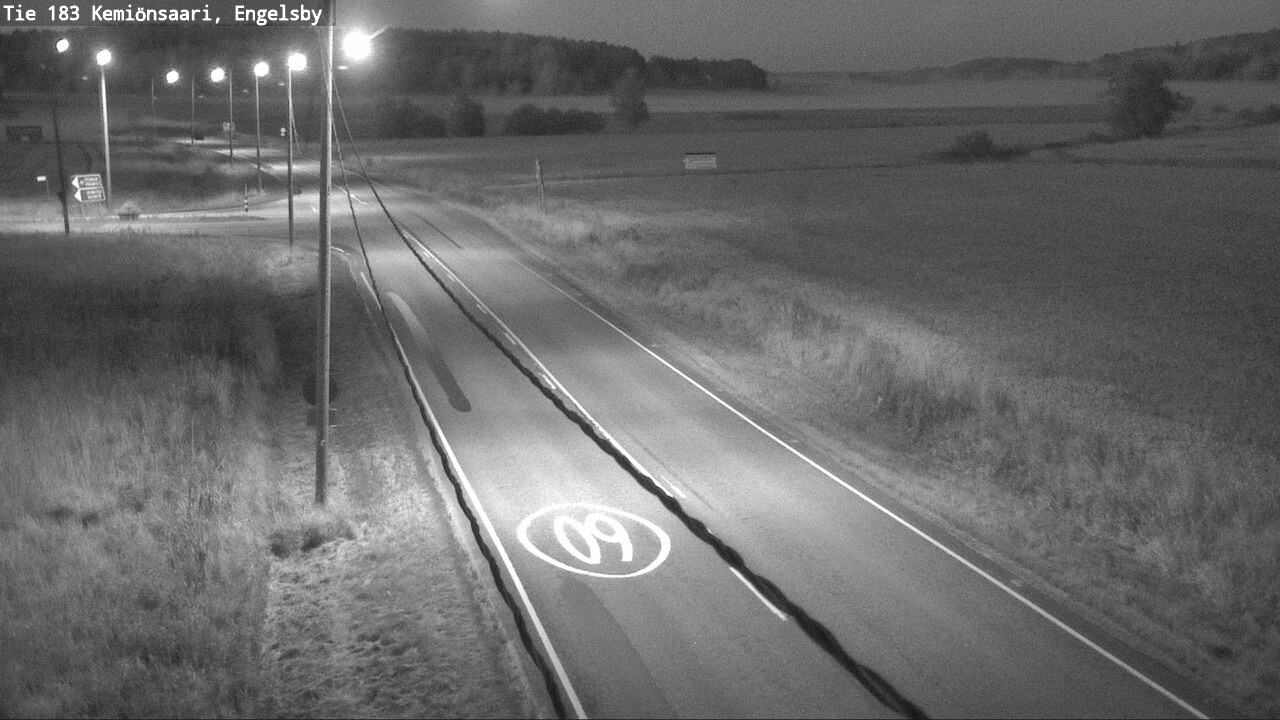 Weather Camera Image Road 183 Kemiönsaari, Engelsby, Kemiönsaari, Varsinais-Suomi