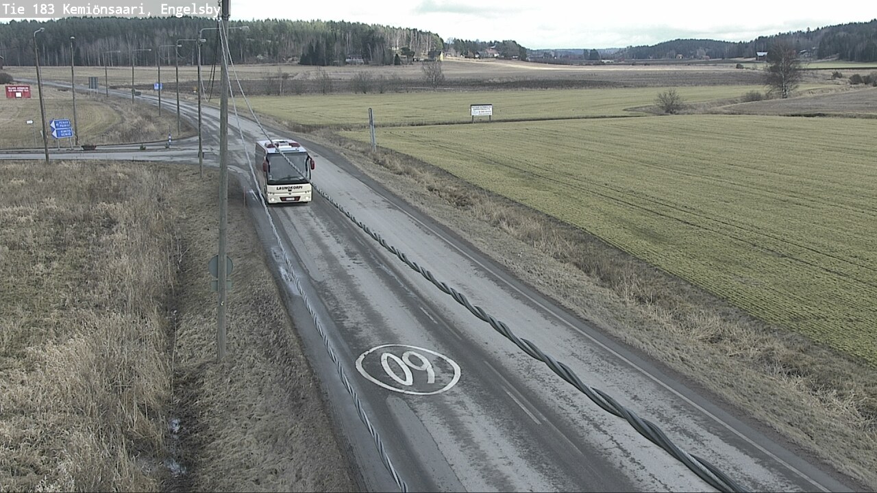 Weather Camera Image Road 183 Kemiönsaari, Engelsby, Kemiönsaari, Varsinais-Suomi