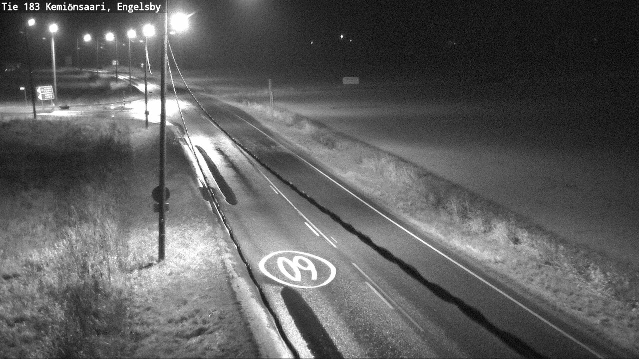 Weather Camera Image Väg 183 Kimito, Engelsby, Kemiönsaari, Varsinais-Suomi