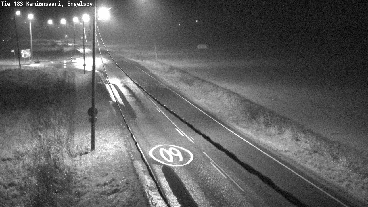 Weather Camera Image Väg 183 Kimito, Engelsby, Kemiönsaari, Varsinais-Suomi