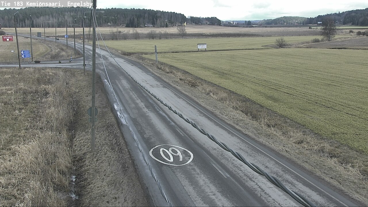 Weather Camera Image Road 183 Kemiönsaari, Engelsby, Kemiönsaari, Varsinais-Suomi