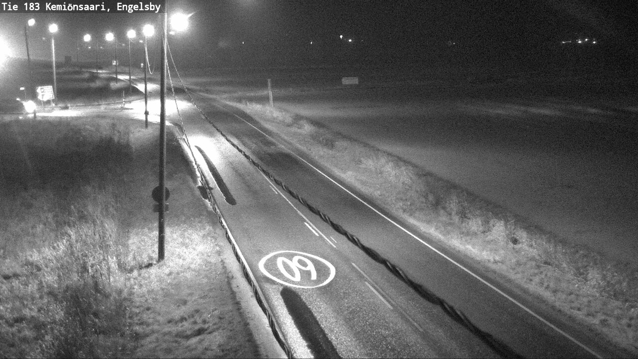 Weather Camera Image Väg 183 Kimito, Engelsby, Kemiönsaari, Varsinais-Suomi